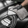 MOJE AUTO απορροφητική πετσέτα μικροϊνών 19-631, 40x60cm, γκρι