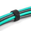 DELOCK δεματικά καλωδίων 19010, τύπου velcro, 12x150mm, μαύρα, 10τμχ