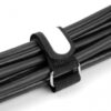 DELOCK ιμάντες τύπου Velcro 19606, 20.3 x 2cm, μαύρος, 5τμχ