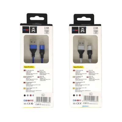 ANDOWL QY-W083 καλώδιο USB 2.4A 1m - USB cable