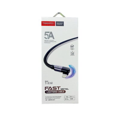 Tranyoo Καλώδιο δεδομένων Lightning-IOS 1m 5A T-X161