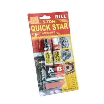 Rill Σετ ισχυρές κόλλες - 5-Min quickstar epoxy adhesive