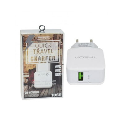 Treqa Φορτιστής Χωρίς Καλώδιο με Θύρα USB-A CH-617 3.6A - Quick travel charger