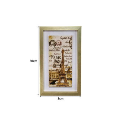 Κάδρο με σχέδιο Παρίσι 30*8cm - Frame