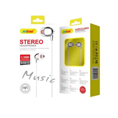 Andowl Ενσύρματα Ακουστικά με AUX 3.5mm Q-EA12 - Headphones