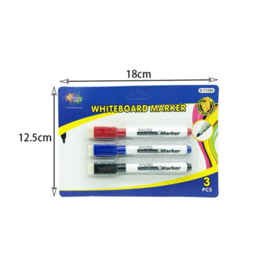 Μαρκαδόροι για πίνακα 3τμχ - Whiteboard marker 3pcs