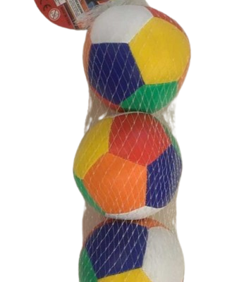 Σετ μαλακά μπαλάκια παιχνιδιού - No.3.5 - 3pcs - 7870-50 - 222071