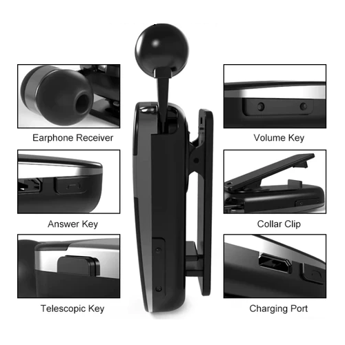 Ασύρματο ακουστικό Bluetooth - K53 - 231011K53 - White