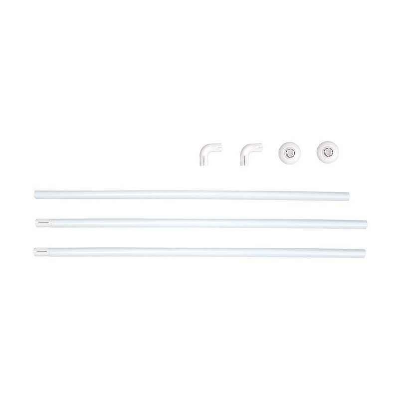 Βέργα κουρτίνας μπάνιου - Γωνιακή - CS-3290A - 90*90*90cm - 231392