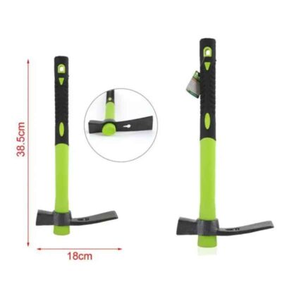 KMT Τσάπα-Αξίνα Κήπου Με Λαστιχένια Λαβή 18cm  - KMT Tools Garden Hoe-Pickaxe With Rubber Handle