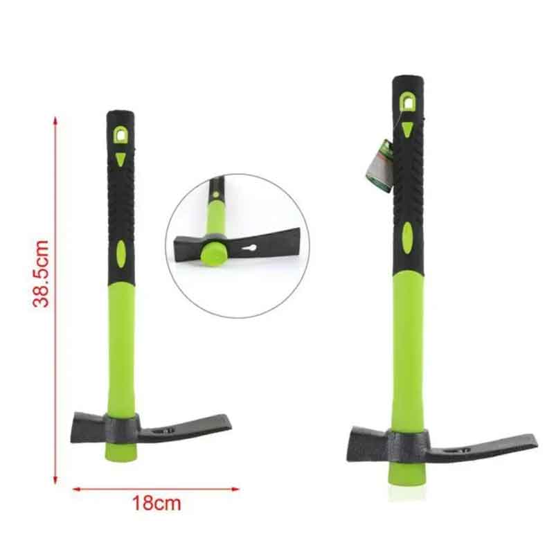 KMT Τσάπα-Αξίνα Κήπου Με Λαστιχένια Λαβή 18cm  - KMT Tools Garden Hoe-Pickaxe With Rubber Handle