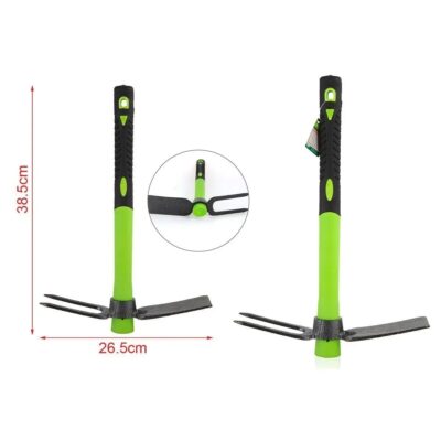 KMT Τσάπα-Αξίνα Κήπου Με Λαστιχένια Λαβή 38.5cm  - KMT Tools Garden Hoe-Pickaxe With Rubber Handle