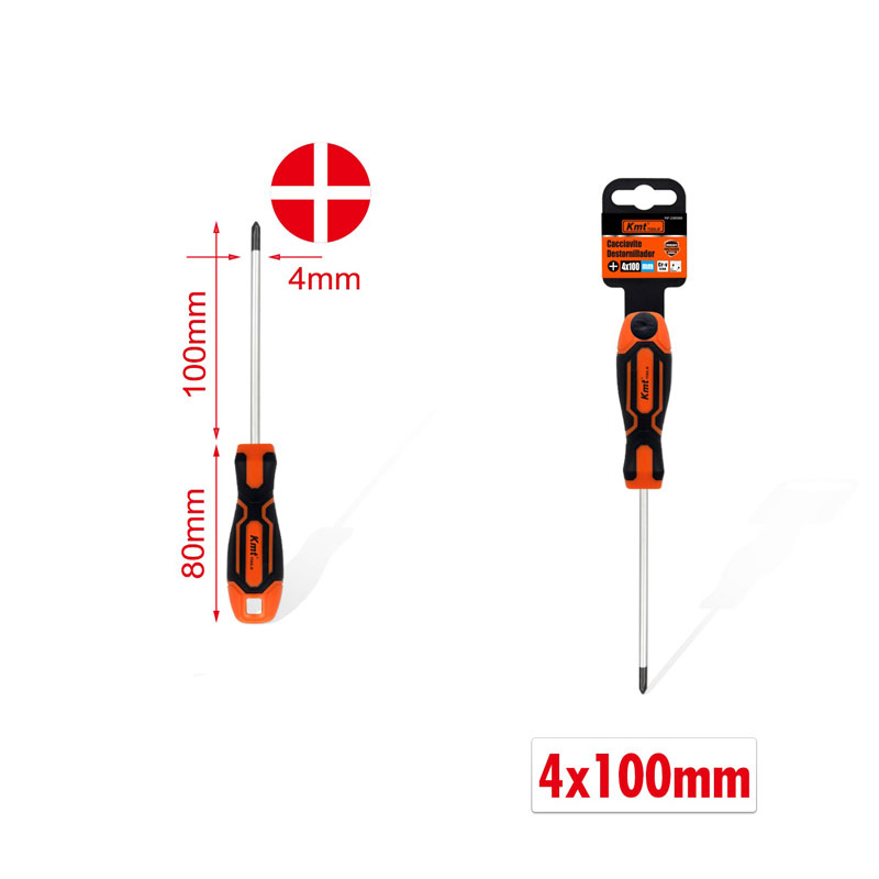 KMT Κατσαβίδι 4x100mm - Screwdriver
