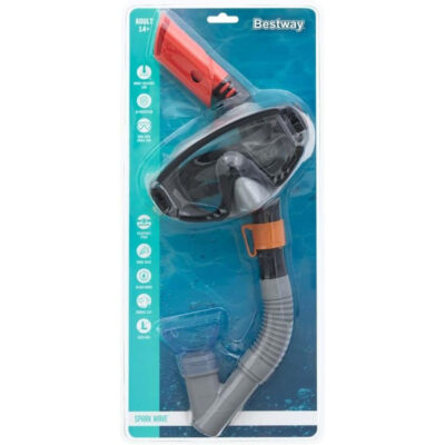 Bestway Σετ Μάσκα Θαλάσσης με Αναπνευστήρα Spark Waveb Παιδική 14+ #24068 - Spark Wave Mask with Snorkel