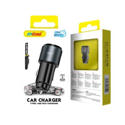 Andowl Φορτιστής αυτοκινήτου 25W Q-DC308 - Car charger
