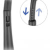 DELOCK headphones με μικρόφωνο 27178, stereo, USB, volume control, μαύρα