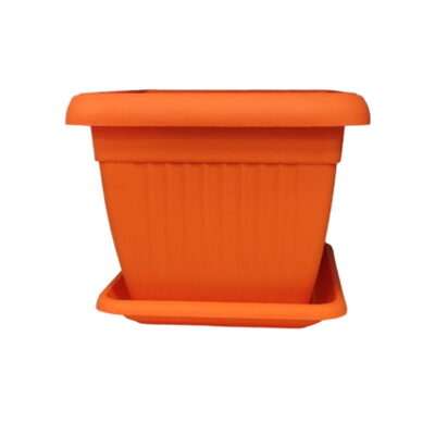 Γλάστρα με πιατάκι 17*19cm - Flower pot