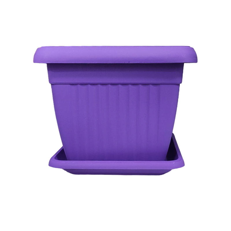 Γλάστρα με πιατάκι 17*19cm - Flower pot