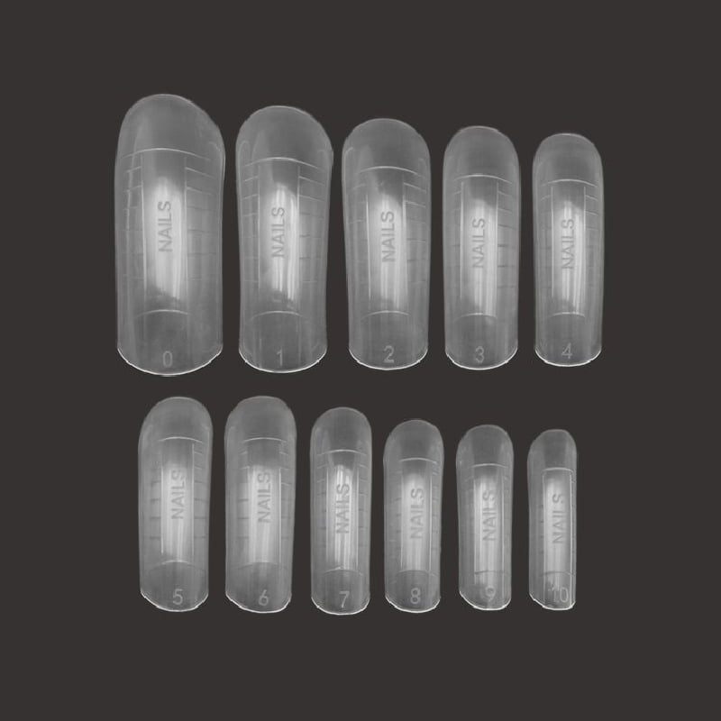 Διπλή Μορφή Koper Plastic Form System Dual Nails #0403