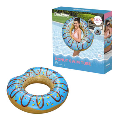 Φουσκωτό σωσίβιο Ντόνατ 1τμχ 36118- Inflatable Donut Swim Tube