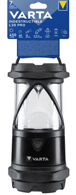 VARTA LED φορητό φανάρι Indestructible L30 Pro, 450lm, IP67