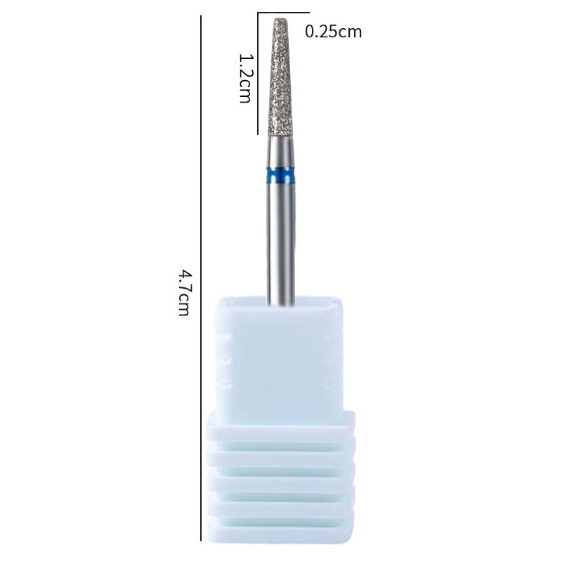 Φρεζάκι Τροχού Διαμαντόφρεζα Μπλε #42 - Carbide nail drill bit