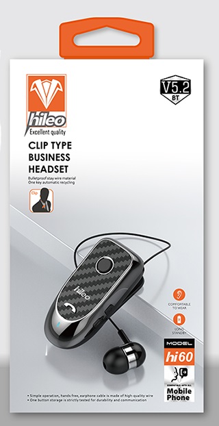 Ασύρματο ακουστικό Bluetooth - Hi60 - 420016 - Black
