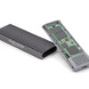 DELOCK θήκη για M.2 NVMe PCIe/SATA SSD 42019, tool free, 10Gbps, μαύρη