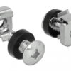 DELOCK σετ βίδες με παξιμάδια 42420 για rack, M6/16mm, 20τμχ
