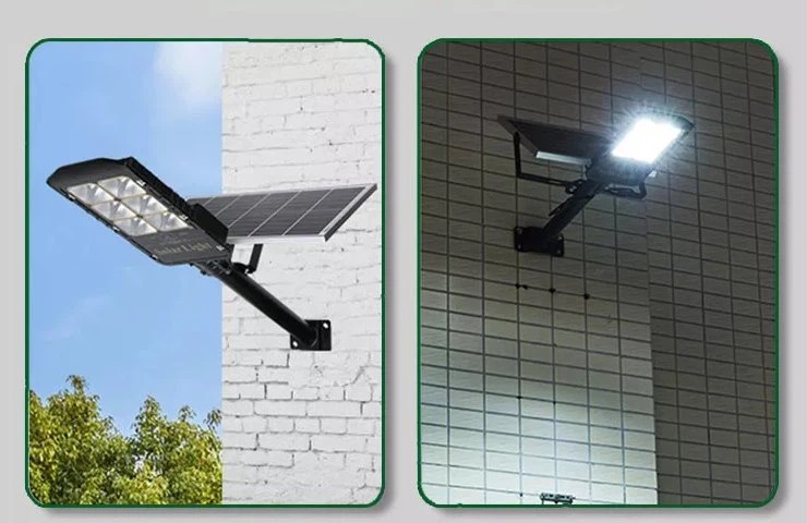 Ηλιακός προβολέας LED με πάνελ - 300W - 430432