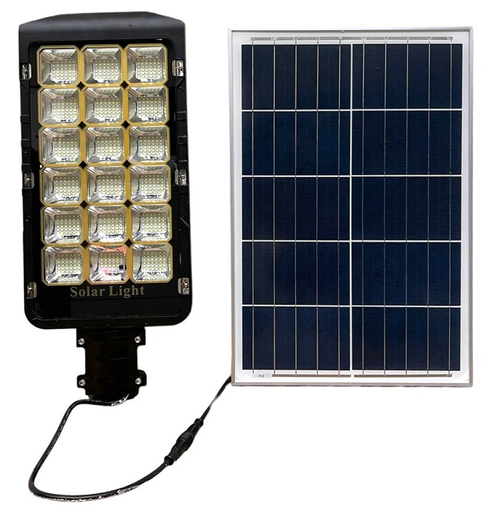 Ηλιακός προβολέας LED με πάνελ - 100W - 430463