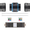 GOOBAY αδιάβροχος σύνδεσμος RJ45 Cat 6A 44416, IP68, μαύρο