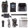 Φορητός πομποδέκτης - UHF/VHF - 5.8W - UV-5R - Baofeng - 463005