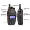 Φορητός πομποδέκτης - UHF/VHF – 10W – UV-8000D – TYT - 480002