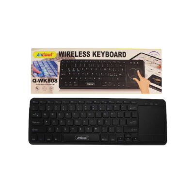 Andowl Ασύρματο Πληκτρολόγιο με Touchpad Q-WK808 - Wireless Keyboard