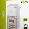 GOOBAY ψηφιακός χρονοδιακόπτης ρεύματος 51301, IP44, λευκός