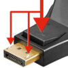 GOOBAY αντάπτορας DisplayPort σε DVI-D 1.1 51720, gold-plated, μαύρος