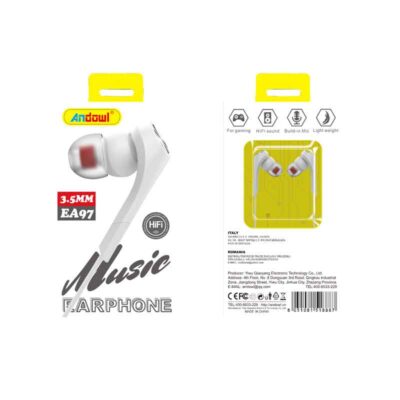 Andowl Ενσύρματα Ακουστικά με AUX 3.5mm EA97 - Earphone