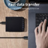 CABLETIME καλώδιο USB CT-AMAMN, 5 Gbps, 0.5m, μαύρο