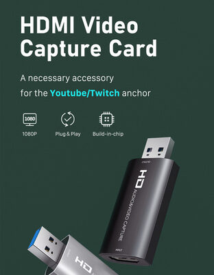 CABLETIME video capture CT-HVC-AB, HDMI/USB σύνδεση, 4K/30Hz, μαύρο