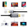 CABLETIME καλώδιο USB-C σε HDMI CT-CMHD2, 4K/60Hz, 3m, μαύρο