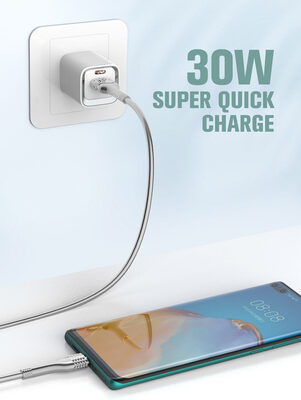 LDNIO καλώδιο Ligntining σε USB LS652, 30W, 2m, γκρι