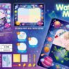 Μοκέτα ζωγραφικής - Water magic & Glow - QZ-066 - 760019