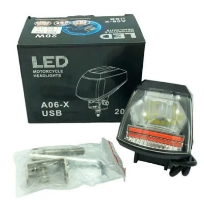 LED προβολάκια μηχανής A06X-USB - LED Motorcycle headlights