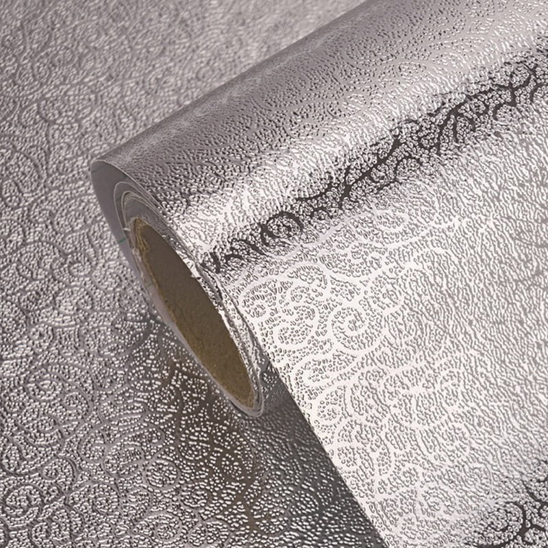 Αυτοκόλλητα τοίχου φιλμ αλουμινίου 60cm  - Kitchen Oil-proof Waterproof Stickers