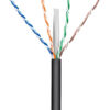 GOOBAY καλώδιο δικτύου 57293, CAT 6 U/UTP, CCA, έως 50m, 100m, μαύρο