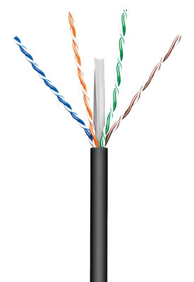 GOOBAY καλώδιο δικτύου 57293, CAT 6 U/UTP, CCA, έως 50m, 100m, μαύρο