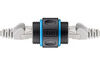 GOOBAY αδιάβροχος σύνδεσμος RJ45 Cat 6A 59582, IP68, μαύρος