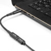 DELOCK καλώδιο τροφοδοσίας 60037, USB-C σε Dell 7.4x5.0mm, 15cm, μαύρο