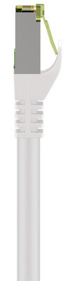 GOOBAY καλώδιο δικτύου 61110, CAT 8.1 S/FTP, copper, LSZH, 15m, λευκό